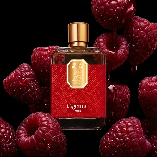 RUBY ROUGE - The niche perfume that burns with intention.